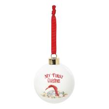 My First Me to You Bear Christmas Bauble Image Preview